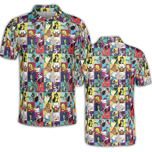 Saturday Morning Nostalgia AOP Men/Women Polo Shirt