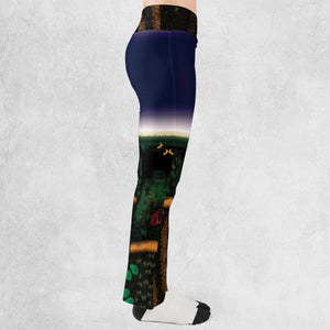 Barrel Cannon DonKey Kong Flare Leggings