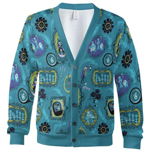 Haunted Mansion Pattern Cardigan