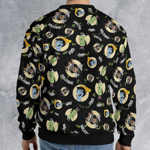 All-over Print Sweatshirt - AZ849VAB - - 2