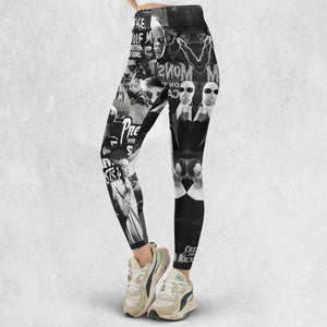 Universal Monsters Pattern Legging