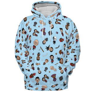 All-over Print Hoodie - 5TMQRHT4 - - 2