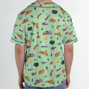 Slash Space Thunder Everest Unisex Baseball Jersey