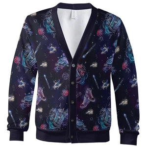 Tardis Doctor Who Seamless Cardigan