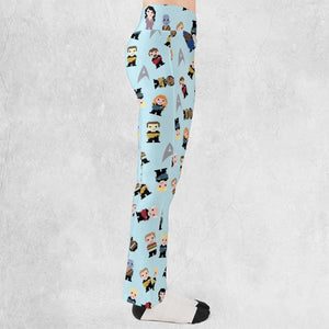 Star Pixel Star Trek Flare Leggings