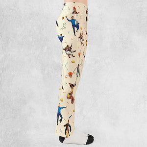 It's Scruumdidiyumptious Willy Wonka And Chocolate Factory Flare Leggings