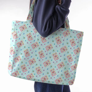 Golden Girls Patterned Large Tote Bag