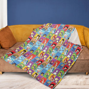 The women of Hanna Barbera Fleece Blanket