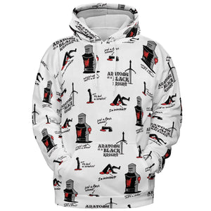 Tis but a scratch Black Knight Monty Python And The Holy Grail All-over Print Hoodie