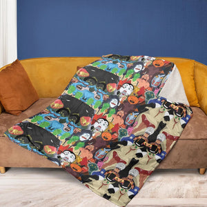 Ghostbusters Cartoons Villains Fleece Blanket