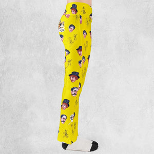 The Duck Soup The Marx Brothers Flare Leggings