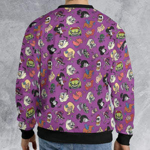 Beetlejuice Cartoon Vintage All-over Print Sweatshirt