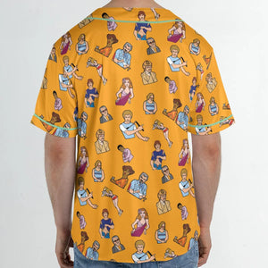Summer Party Boogie Nights Characters Unisex Baseball Jersey