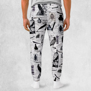 Nevermore The Raven Edgar Allan Poe Sweatpants