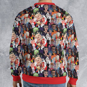 All-over Print Sweatshirt - Y2UVPDSS - - 2