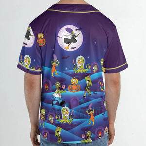 Horror Night The Simpsons Unisex Baseball Jersey