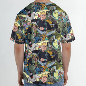 Future Quest Assemble Unisex Baseball Jersey