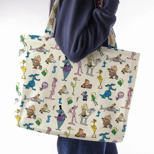 Just happens to be Pink Panther Large Tote Bag
