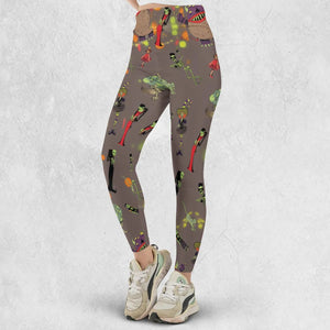 Scary Godmother Characters Legging