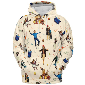 It's Scruumdidiyumptious Willy Wonka And Chocolate Factory All-over Print Hoodie