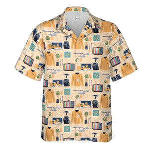 Hawaiian Shirt - PZ3G54CU - - 2