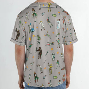 Escape from the Death Star Star Wars Unisex Baseball Jersey