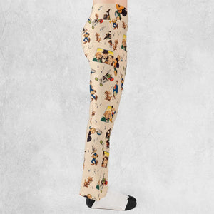 Fun And Fancy Free Characters Flare Leggings
