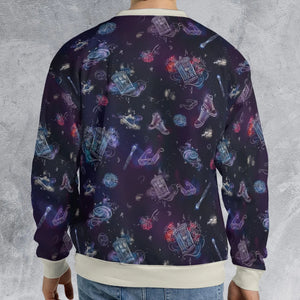 Tardis Doctor Who Seamless All-over Print Sweatshirt