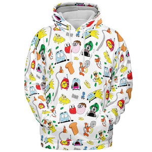 All-over Print Hoodie - T8VQVWT2 - - 2
