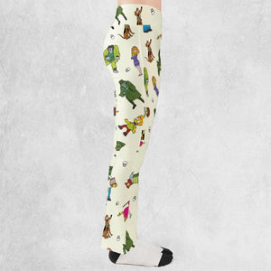Mystery Simpsons Flare Leggings