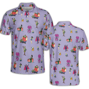 Really Rotten Scooby's All-Star Laff-A-Lympics AOP Men/Women Polo Shirt
