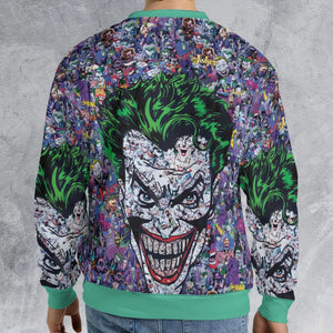 Joker The Most Favourite Characters Pattern All-over Print Sweatshirt