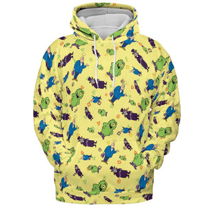 All-over Print Hoodie - MVUJDJNM - - 2