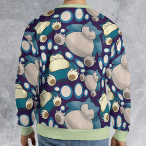 Snorlax Pokemon All-over Print Sweatshirt