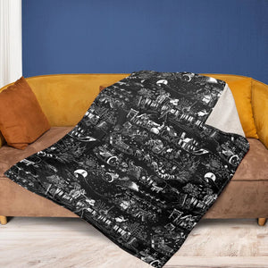 Nightmare Journey Fleece Blanket