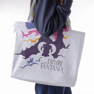 Fantasia Vintage 80s The NeverEnding Story Large Tote Bag