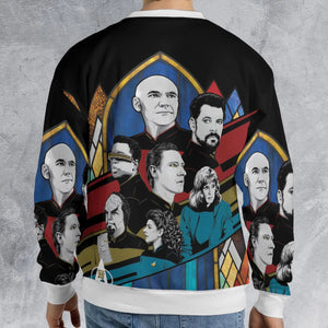 The Next Generation Star Trek All-over Print Sweatshirt