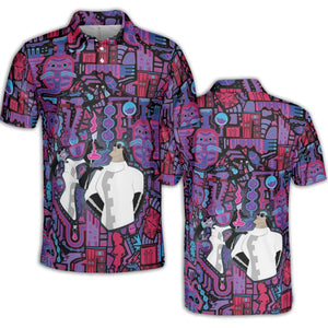 Mad Science Yzma The Emperor's New Groove AOP Men/Women Polo Shirt