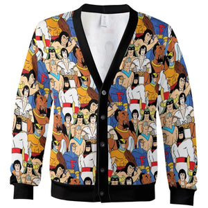 Hanna-Barbera's Superheroes Cardigan
