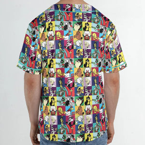 Saturday Morning Nostalgia Unisex Baseball Jersey