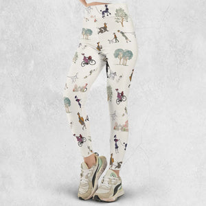 Dog Walking Look Alikes 101 Dalmations Legging