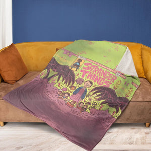Into The Unknown Stranger Things Fleece Blanket