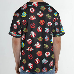 No Ghost Exists Ghostbusters Unisex Baseball Jersey