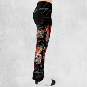 The Chaotic World The Venture Bros Flare Leggings
