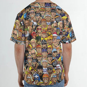 Classic Wrestlers Unisex Baseball Jersey