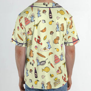 Chef Life Ratatouille Unisex Baseball Jersey