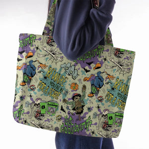 Beware You're In For A Scare Goosebumps Large Tote Bag