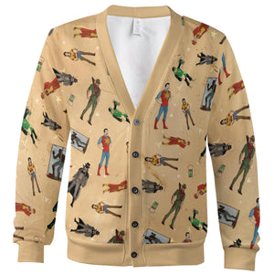 Comic Culture Justice League Cardigan
