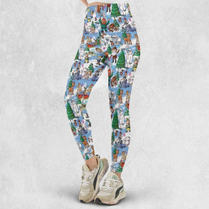 Snowland Rudolph the Red-Nosed Reindeer Legging