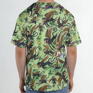 Flying Monkeys The Wizard Of Oz Unisex Baseball Jersey